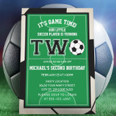 Tenture Fond de décor pour deuxième anniversaire de footba