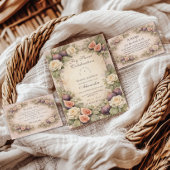Invitation Soft Fig Botanical Bridal Shower