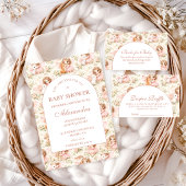 Invitation Soft Pink Fairy Baby Shower