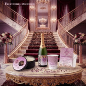 16 jaar oud Roos Gold Glitter & roze gem