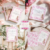 Invitation d'anniversaire 1ère pour une fille Some