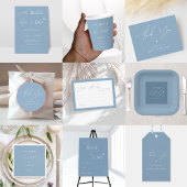 Iets Blauws Date Night Ideeën Bruidsfeest Informatiekaartje