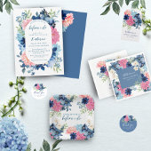 Serviette En Papier Quelque chose de bleu avant de faire douche nuptia