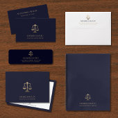 Carte De Visite Mini Un simple avocat moderne