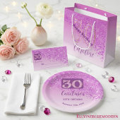 Confettis Joyeux 30e anniversaire Chic Falling Parties scint