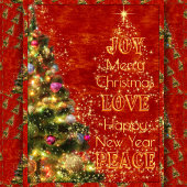 Sprankelend kerstboomlint lint