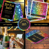 Invitation En Aluminium Nouvel An