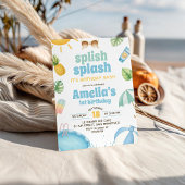 Signe De Table Capsule Temporelle Tropical Splish Splash