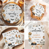 Invitation Première fête d'anniversaire Spooky One