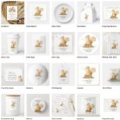 Invitation Écureuil Famille maman bébé