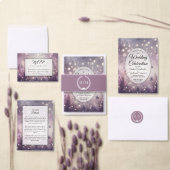 Invitation Enchantement Starlit dans le Mariage Bloom (Personnalisez la collection de ce créateur indépendant.)