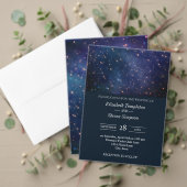 Save The Date Mariage sous le ciel étoilé étoile céleste (Personnalisez la collection de ce créateur indépendant. Test)