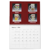 Collection State Mugs par Ann Ruel Calendrier 2023 (Feb 2026)