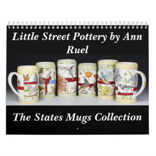 Collection State Mugs par Ann Ruel Calendrier 2023