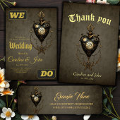 Poster Steampunk heart, 