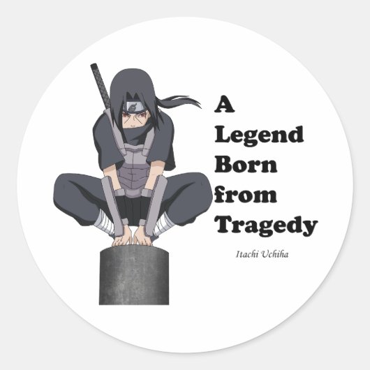 Collection Sticker avec designs Itachi (Devant)