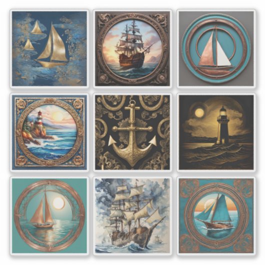 Collection Sticker Nautique (Devant)