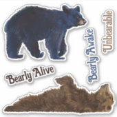 Collection Stickers Puns Ours (Devant)