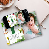 Serviette En Papier Anniversaire de enfant d'aventure Dinosaur Jungle 