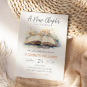 Elegante Waterverf van een nieuw Chapter Baby show Servet