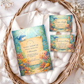 Invitation Storybook Ocean Friends Baby Shower