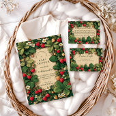 Invitation Strawberry Fairytale Baby Shower