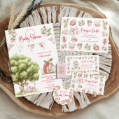 Gobelets En Papier Strawberry Woodland Baby Shower