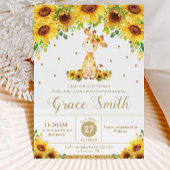 Serviette En Papier Giraffe de tournesol Baby shower fête d'anniversai