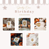 Serviette En Papier Sunflower Lace Ghost Halloween 1st Birthday