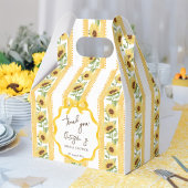Assiettes En Carton Amour en fleurs tournesols nuptiale douche monogra