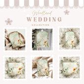 Invitation Mariage Fleur sauvage Sunset Meadow