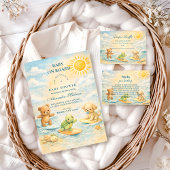 Invitation Surf’s Up Baby Shower