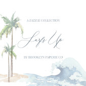 Serviette En Papier Thème de surf Baby shower Invitation Plage Bébé