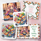 Kom van Ramen Noodles, Ei en Chopsticks Sticker