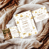 Invitation Sweet As Can Bee Wild One Birthday