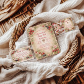 Invitation Sweet Berry Garden 1st Birthday