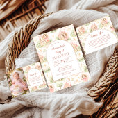 Invitation Sweet Fairy First Birthday Girl