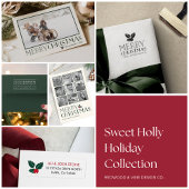 Étiquette Joyeux Noël | Hunter Green Return Adresse