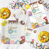 Invitation pour le premier anniversaire de Donut