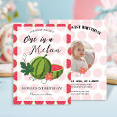 Sweet Watermelon Ribbon Été Invitation