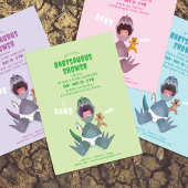 T-shirt Purple Babysaurus Dad T-rex 