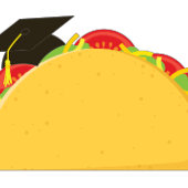 Serviette En Papier Taco Fiesta Graduation Party