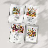 Invitation Festif Tacos & Tequila Fiesta Bachelorette Bash