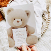 Serviette En Papier Papier Baby shower neutre pour l'ours en peluche