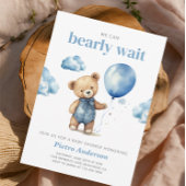 Signe De Table Baby shower Garçon Teddy Bear