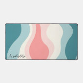 Collection Tendance Abstraite Rose Pâle Menthe (Recto)