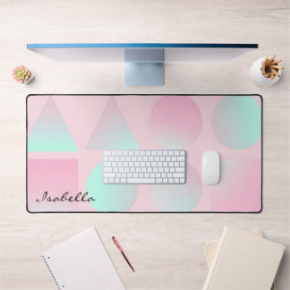 Collection Tendance Abstraite Rose Pâle Menthe