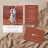 Carte D'accompagnement Couverture 19 Sécurité | Mariage orange brûlé en t (Personnalisez la collection de ce créateur indépendant. )