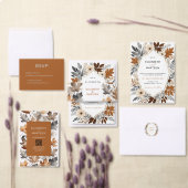 Invitation Mariage d'automne personnalisé (Personnalisez la collection de ce créateur indépendant.)