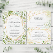 Terrarium Faire-part de mariage (Personnalisez la collection de ce créateur indépendant.)